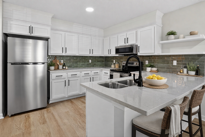 Sleek finishes with modern touches