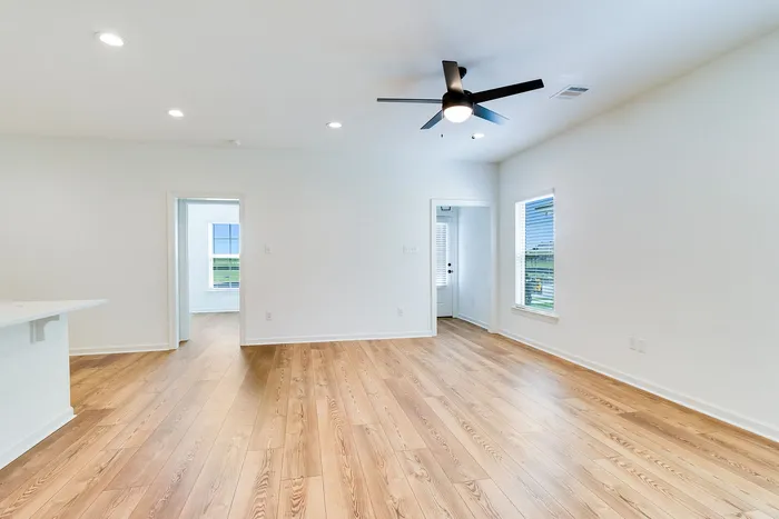 Flooded with natural light