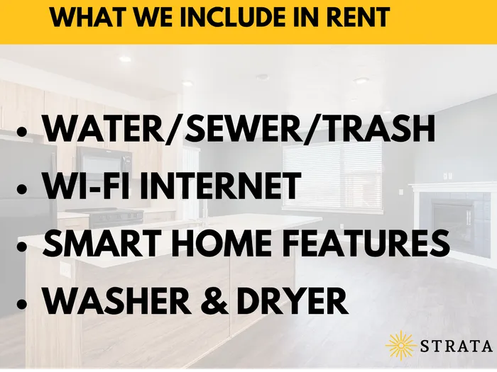 What's included in rent