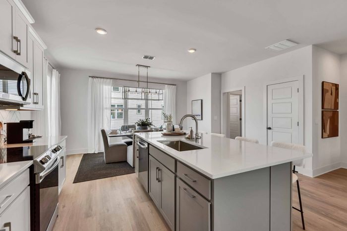 Spacious Kitchen & Dining Room