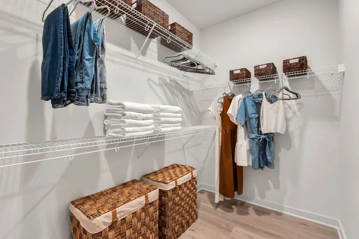 Generous Closet Space