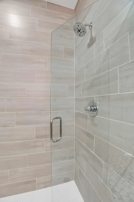 Tiled Walk-In Shower