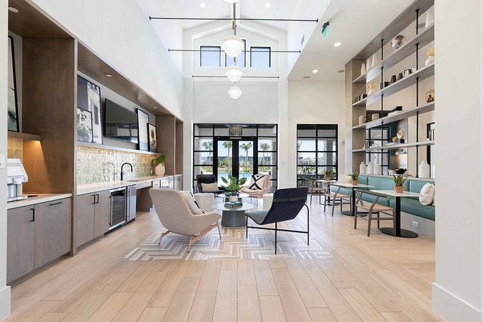 Photos of Lake Nona Concorde apartments in Orlando, FL showcasing modern interiors, luxury amenities, and community spaces