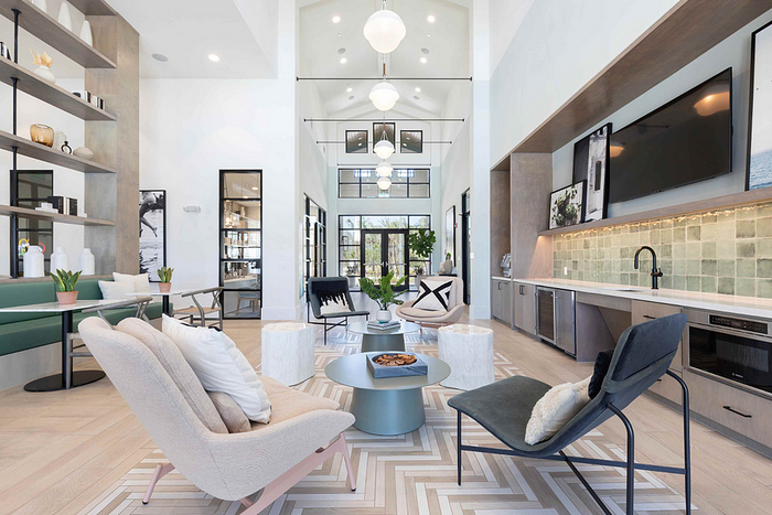 Photos of Lake Nona Concorde apartments in Orlando, FL showcasing modern interiors, luxury amenities, and community spaces