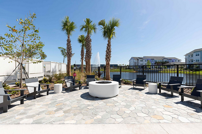 Photos of Lake Nona Concorde apartments in Orlando, FL showcasing modern interiors, luxury amenities, and community spaces