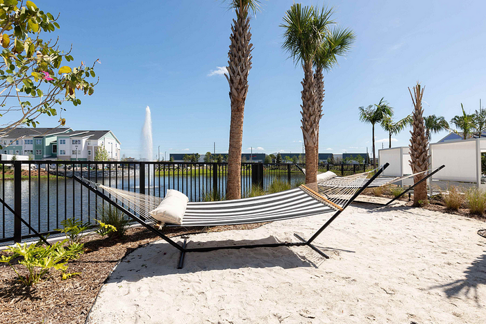 Photos of Lake Nona Concorde apartments in Orlando, FL showcasing modern interiors, luxury amenities, and community spaces