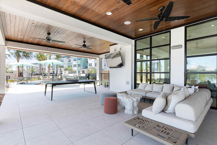 Photos of Lake Nona Concorde apartments in Orlando, FL showcasing modern interiors, luxury amenities, and community spaces