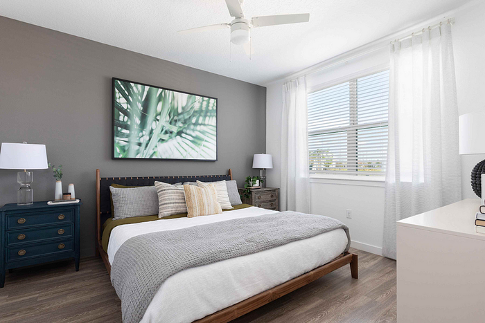 Photos of Lake Nona Concorde apartments in Orlando, FL showcasing modern interiors, luxury amenities, and community spaces