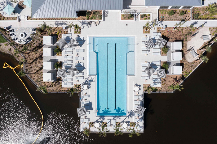 Photos of Lake Nona Concorde apartments in Orlando, FL showcasing modern interiors, luxury amenities, and community spaces