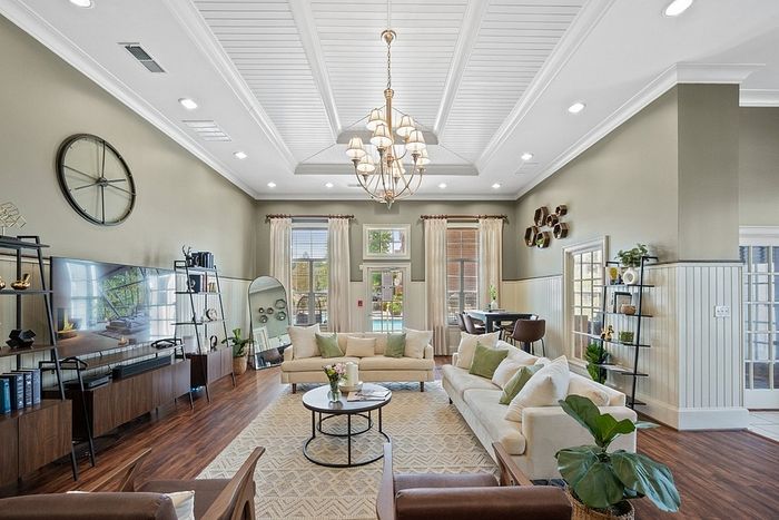 Centerville Manor - Elegant Living Room