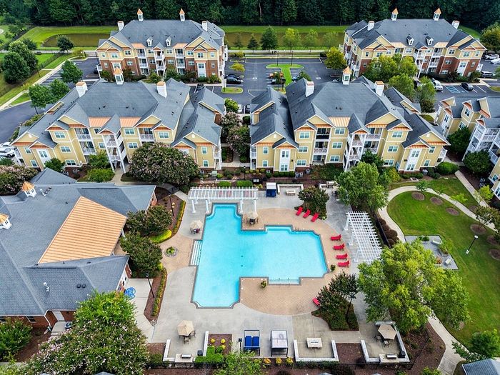Fenwyck Manor - Aerial View with Pool