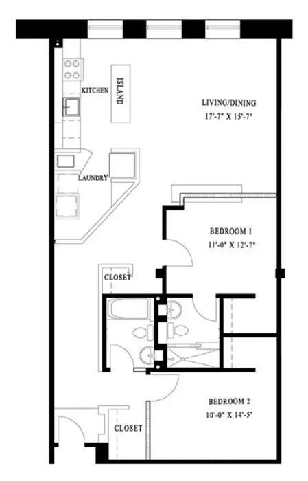 2 Bed