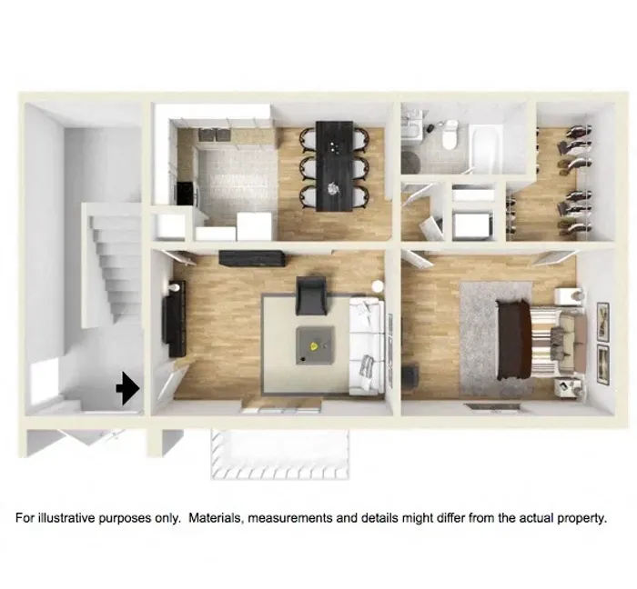 1 Bedroom 1 Bath