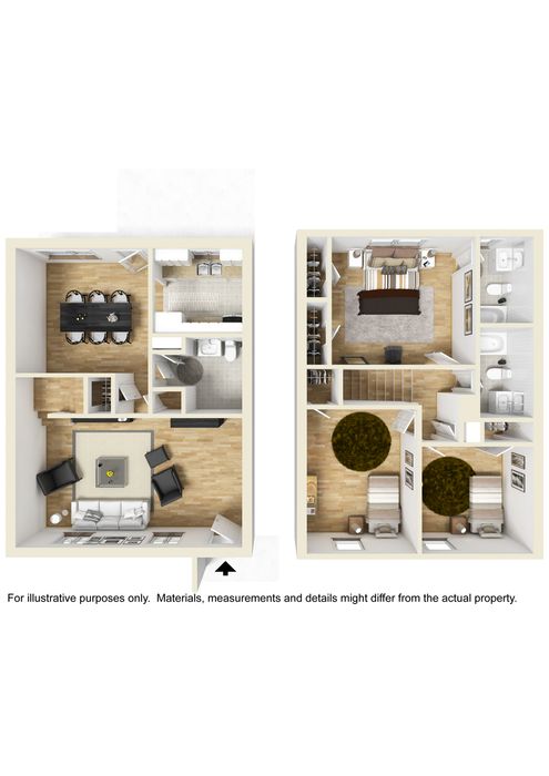 3 Bedroom Townhome