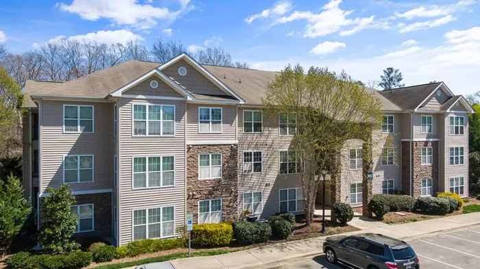 Apartment building exterior