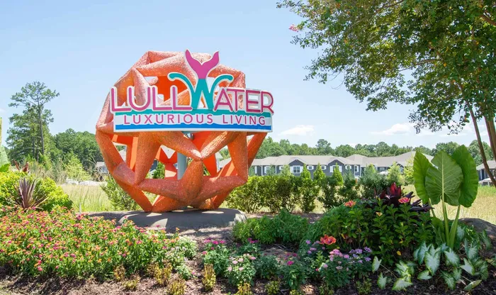 exterior monument sign on sunny day