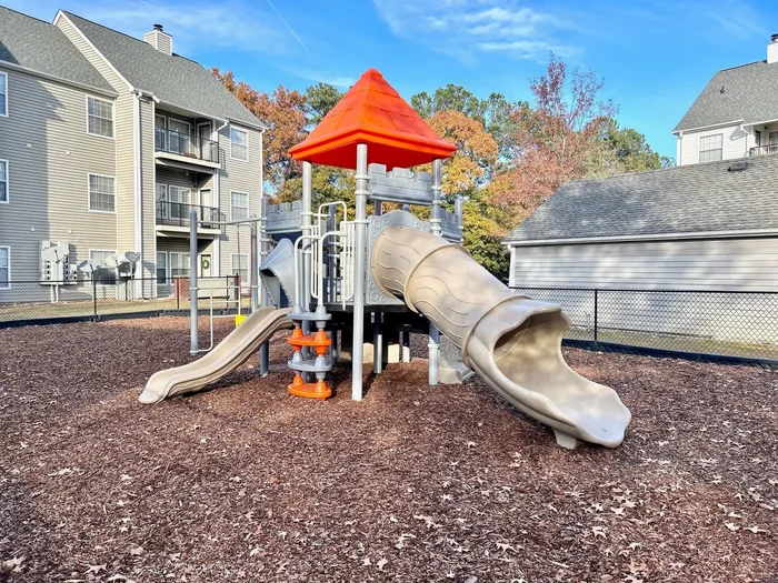 Playground on a sunny day