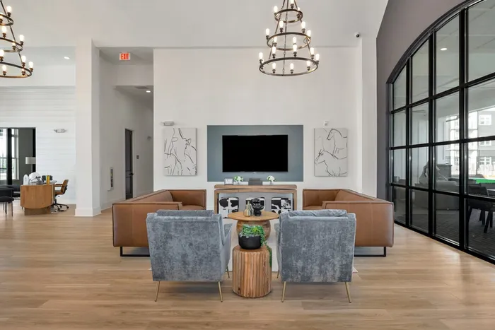 Seating area in clubroom