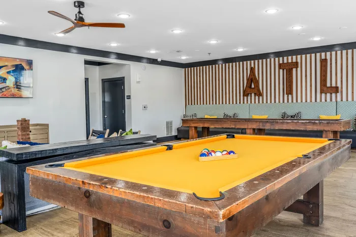 Furnished Club House with Table Games