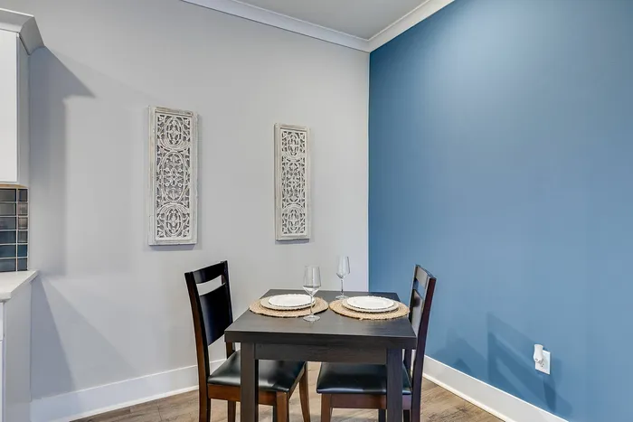 Dining room at Paragon Luxury Apartments in Athens, GA