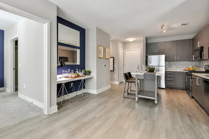 Kitchen with coffee nook