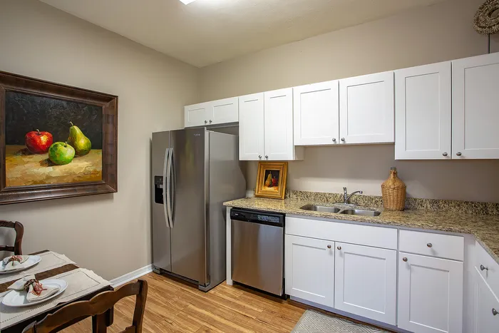 Upgraded kitchen with stainless steel appliances
