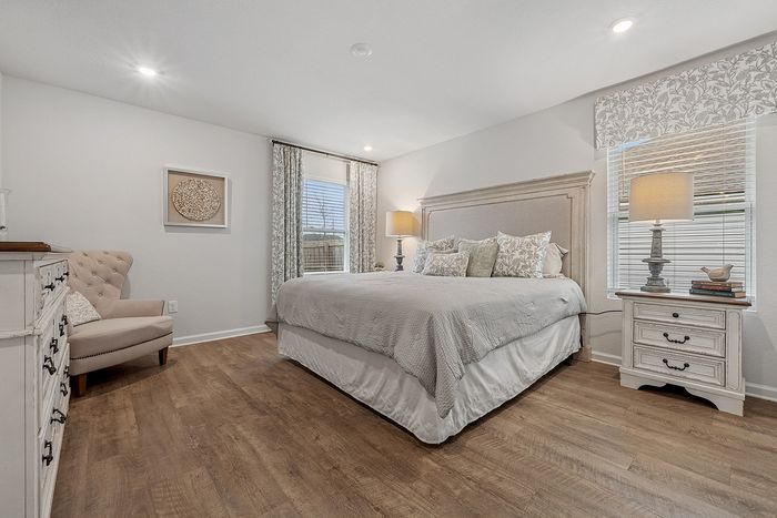 furnished bedroom