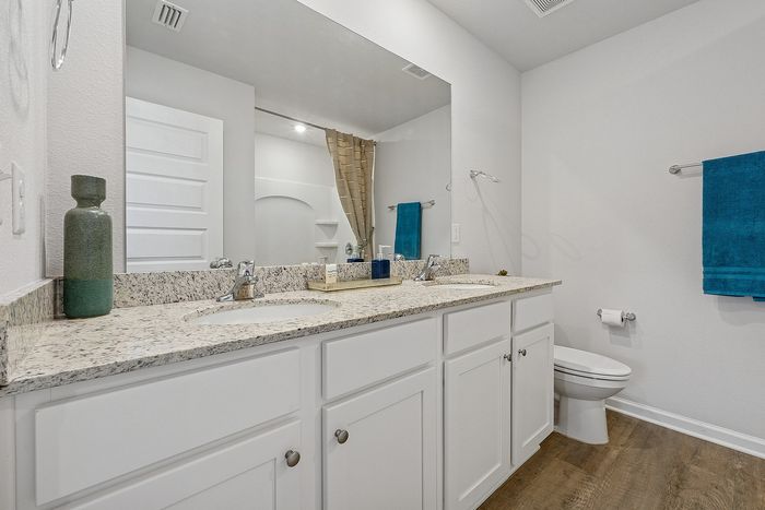 furnished bathroom