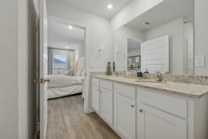 furnished bathroom