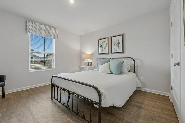 furnished bedroom