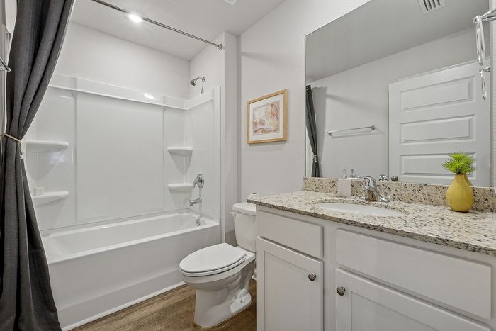 furnished bathroom