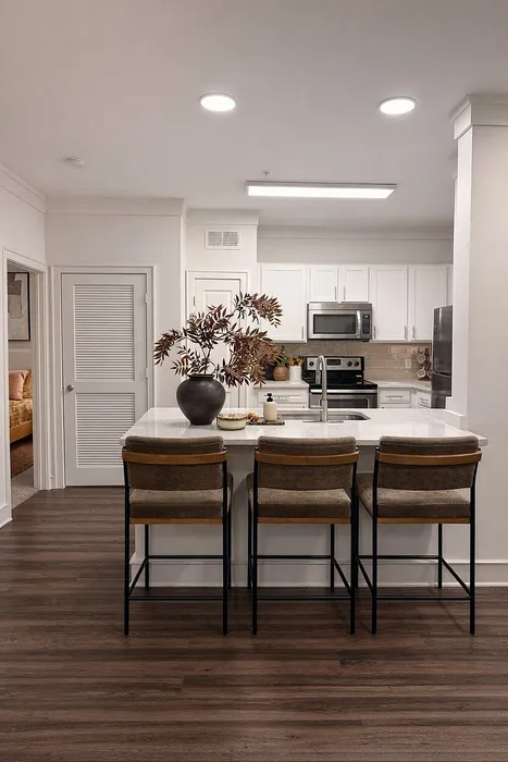 staged kitchen
