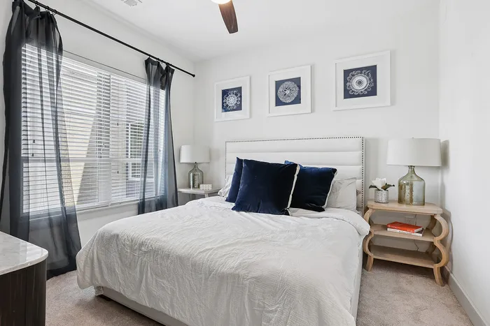 furnished bedroom