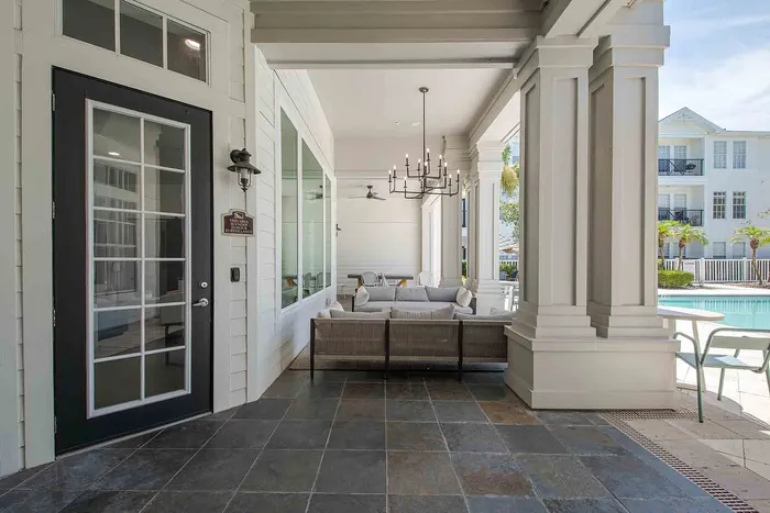 Outdoor seating