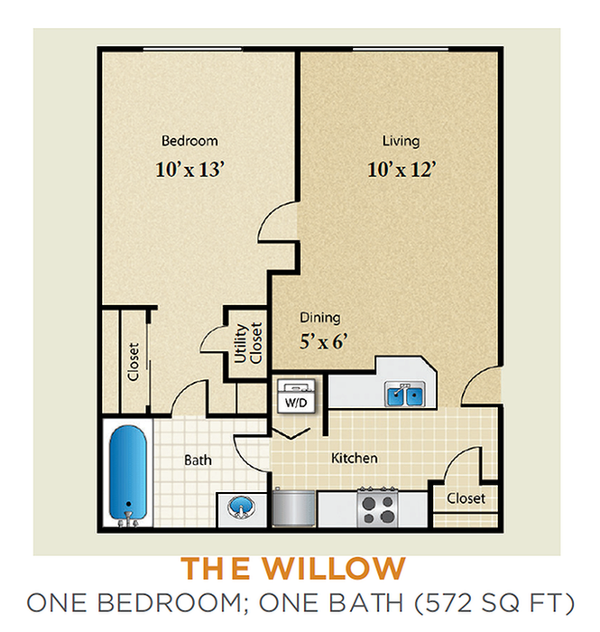 The Willow Floor Plan Image