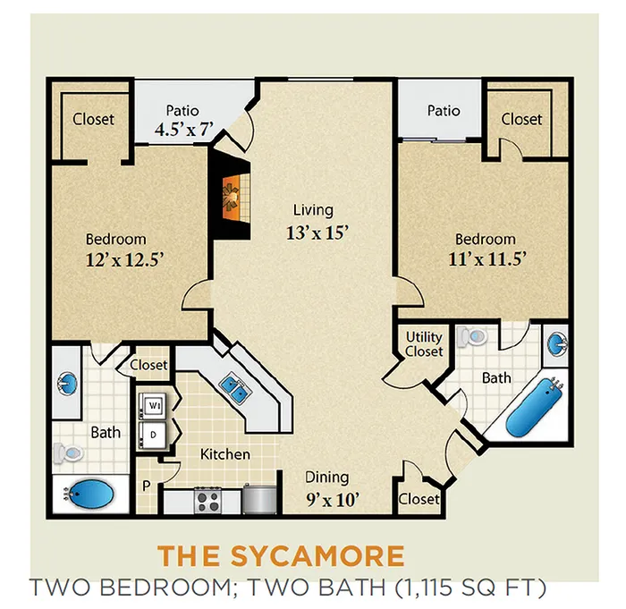 The Sycamore Floor Plan Image