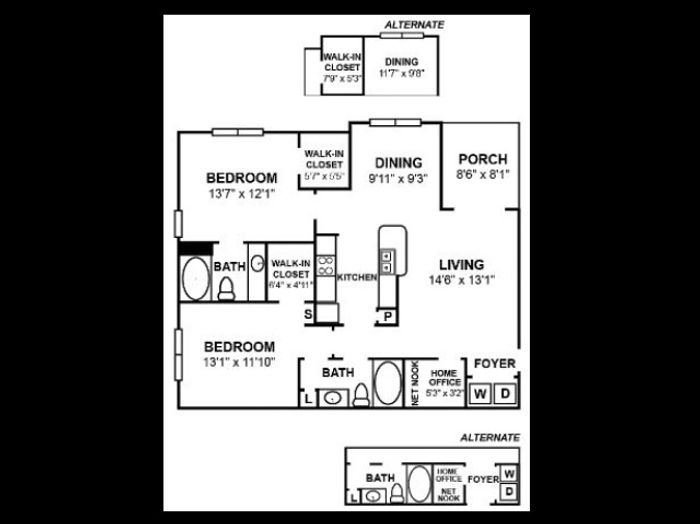 B4R2 Floor Plan Image