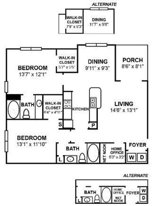 B5R2 Floor Plan Image