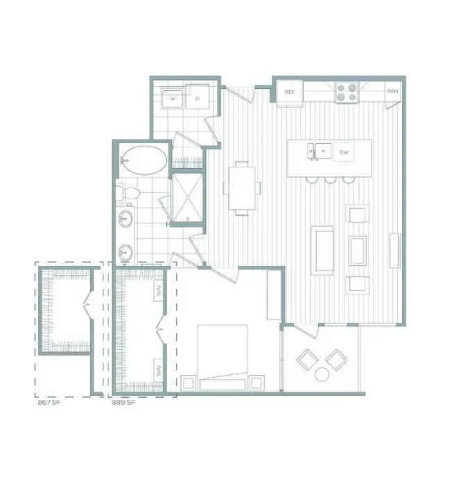 H Floor Plan