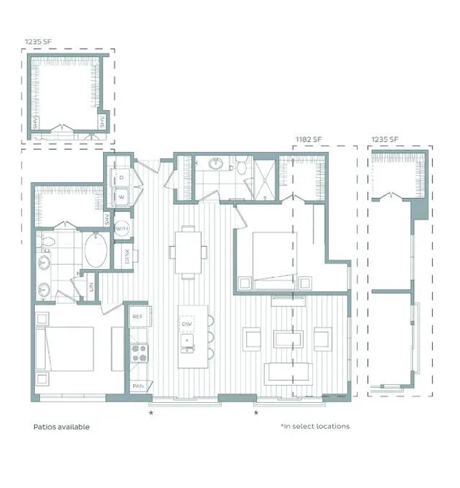 L Floor Plan