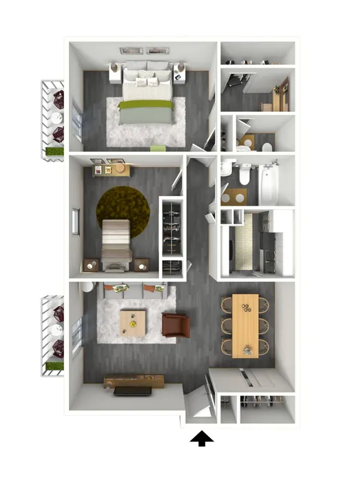 2 Bedroom
