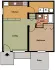 1 bed