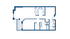 Westwater Floorplan Units 209, 311, 314, 315, 412, 415, 416, 510, 513, & 514