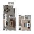 1 Bedroom, 1.5 Bathroom