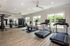 furnished fitness club with equipment