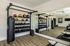 furnished fitness club with equipment