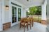 furnished patio area outside home