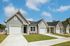 exterior attached homes with on sunny day
