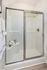 glass shower in bathroom