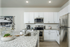 furnished kitchen area of home